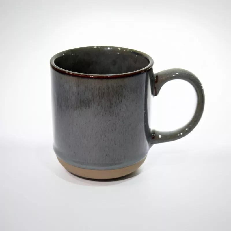 シンプルモダンセラミックトラベルグレーマグ